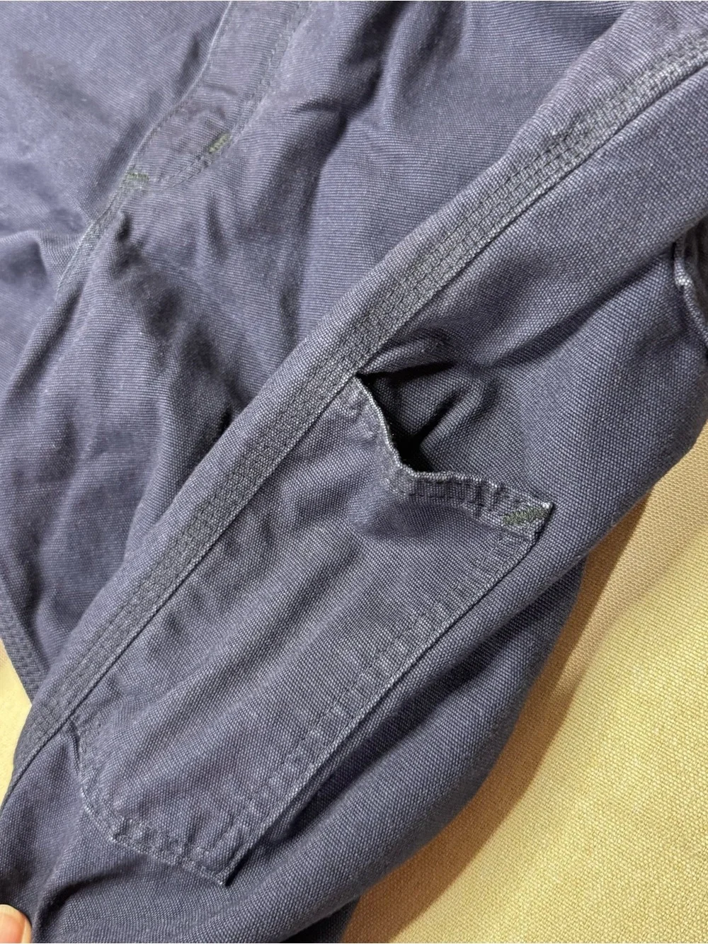 Carhartt FRB159 FR CAT 2 Relaxed Fit Work Pants 38x32 Navy Flame Resistant Pants